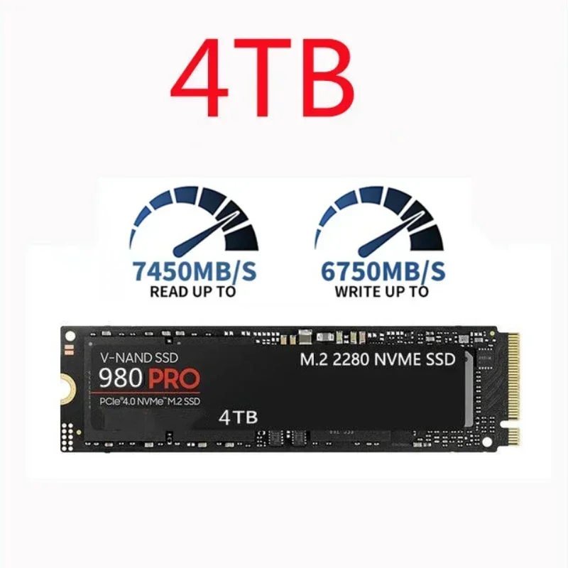 Pcie 4.0 4Tb 2280 Ssd 7450Mbps - Оригинальный 980 PRO M.2 2280 NVMe