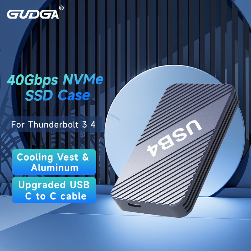 Thunderbolt 4 External Ssd 4Tb - USB4 40 Гбит/с NVMe SSD-корпус PCIe3.0