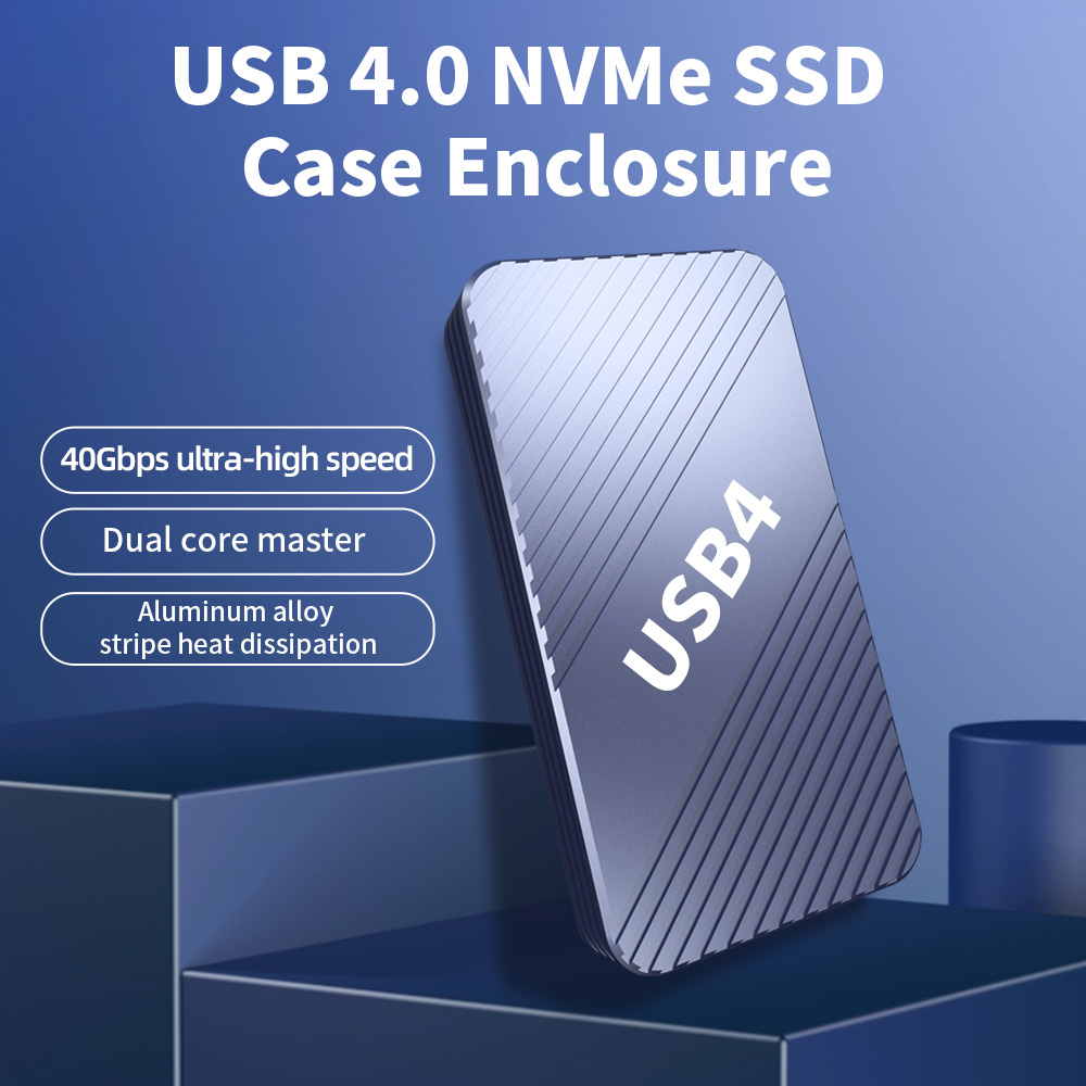 USB4 40 Гбит/с NVMe SSD-корпус – обзор и цена Thunderbolt 4 External Ssd 4Tb